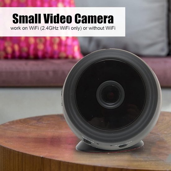 Beveiliging Indoor Pet Camera, WiFi 1080P Nachtzicht App Controle voor