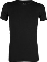 RJ Bodywear - T-shirt V-hals Zwart - S