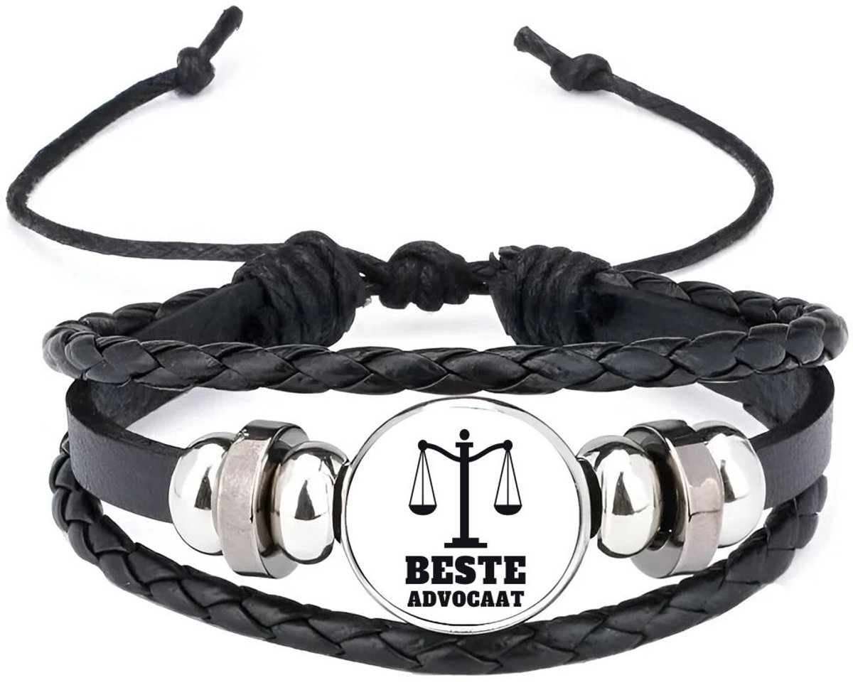 Akyol - beste advocaat armband zwart - Beste advocaat - collega - cadeau