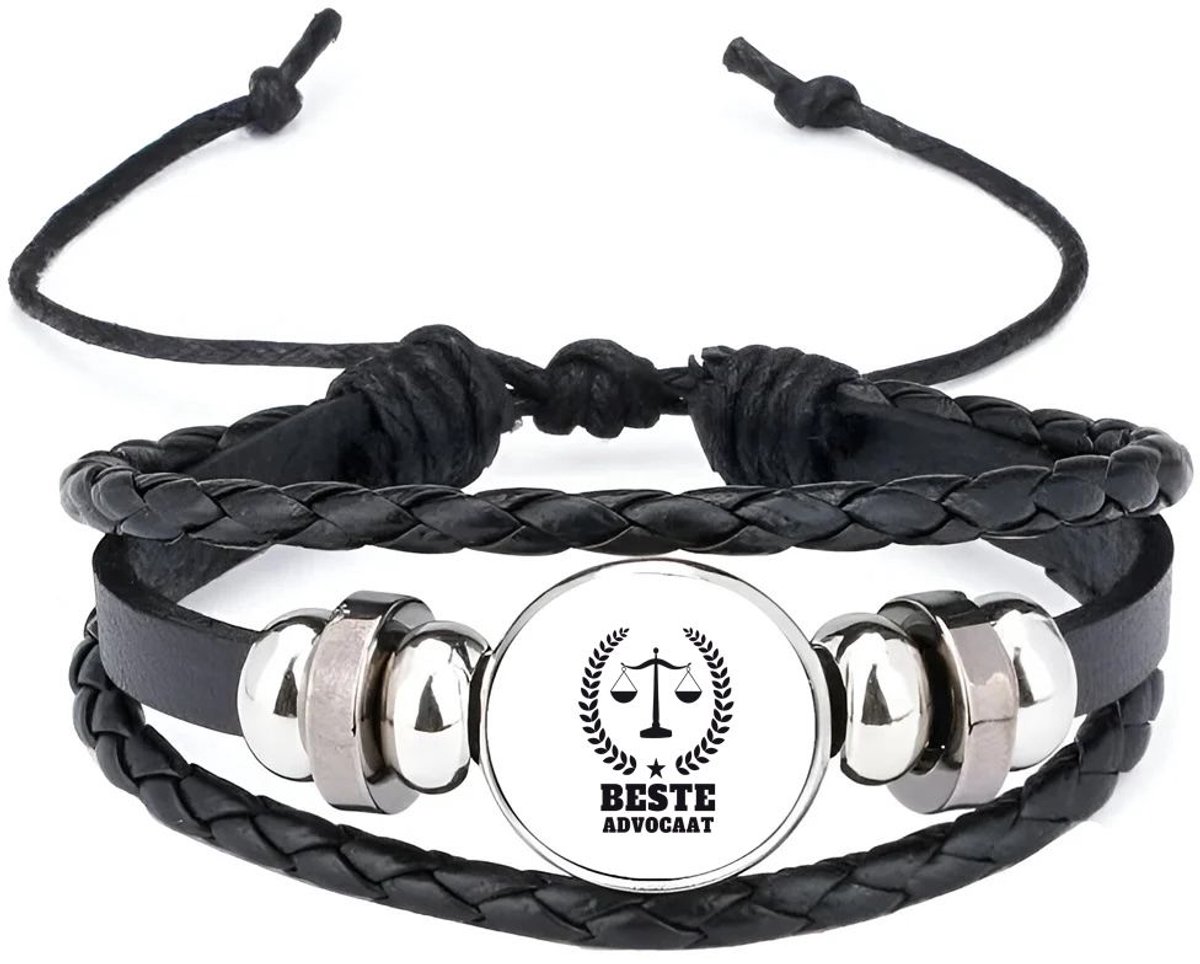 Akyol - beste advocaat armband zwart - Beste advocaat - collega - cadeau