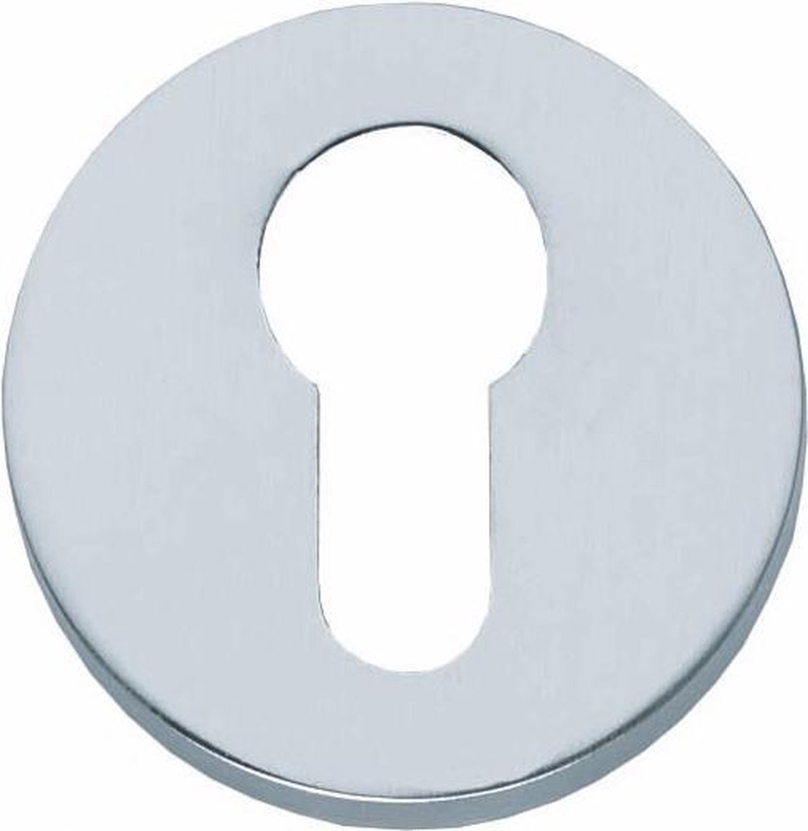 Intersteel Rozet profielcilindergat rond verdekt chroom mat