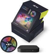 BULP AmbiSync 2 - Rétroéclairage TV - LED Ambilight - 55 à 65 pouces - Gaming - Moniteurs - Bandes LED - Fonctionne avec Alexa & Hey Google - Bandes LED - TV