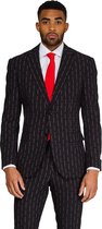 OppoSuits Merry Pinstripe - Heren Kostuum - Maat 56