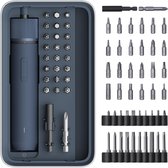 HOTO - Elektrische schroevendraaier - Electric Screwdriver - Kit - lamp - Schroevendraaier set- USBC - 3,6V - Design - 25-in-1 - QWLSD011