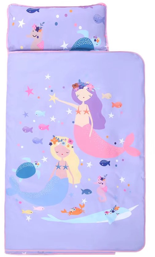 Gigoteuse Enfant 2-5 ans - Couverture avec oreiller - Pyjama - Imprimé Sirène