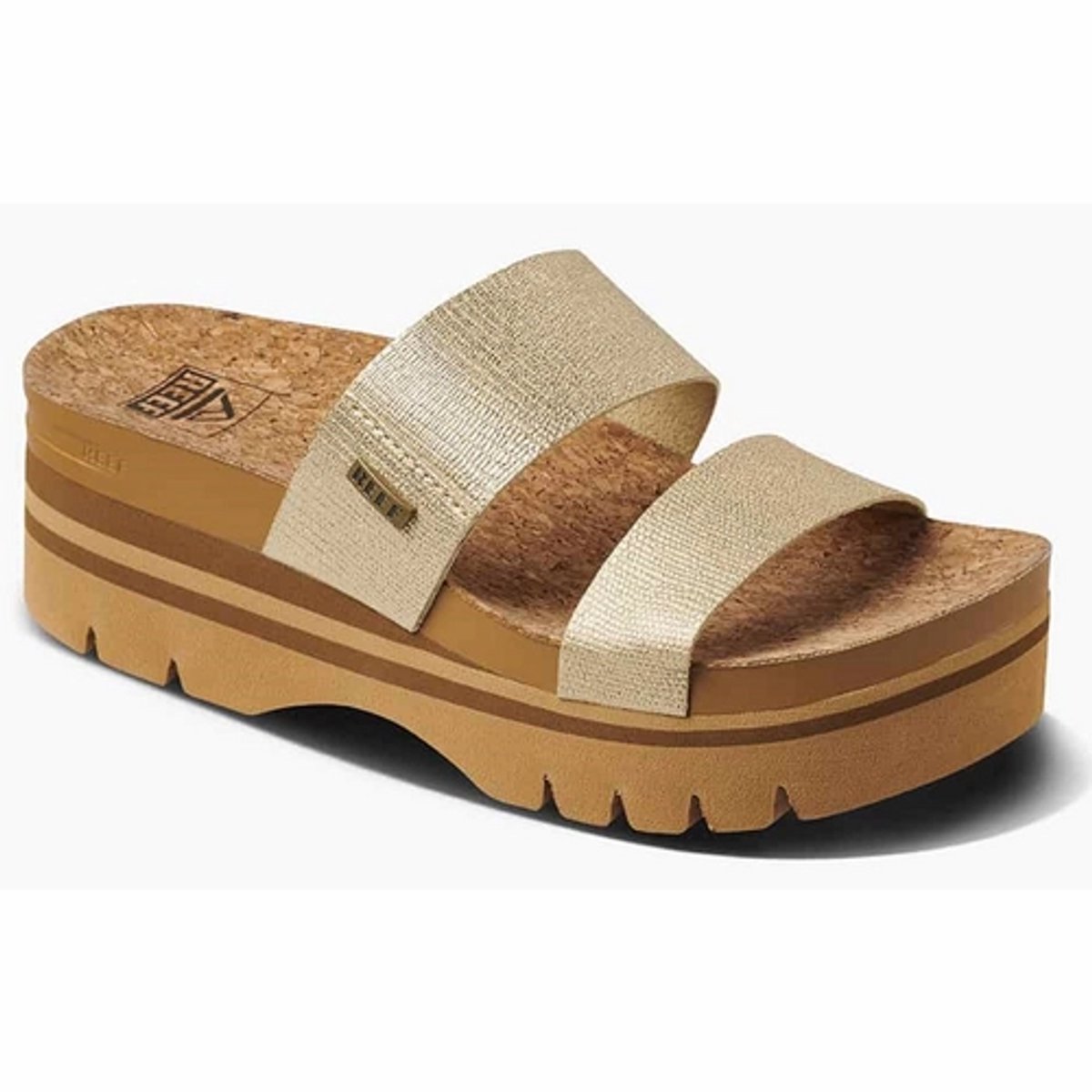 Reef Sandaal Women Cushion Vista Hi 2.5 Champagne