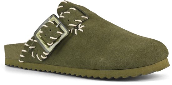 Sandales Colors of California en daim kaki - Femme - Taille 37