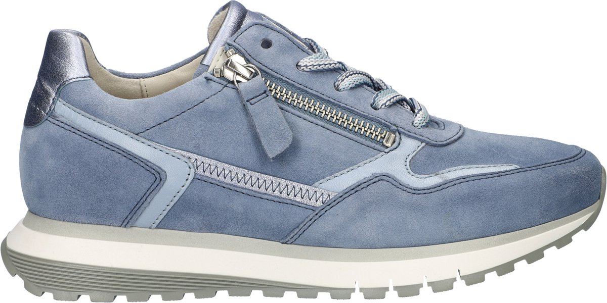 Gabor Comfort Optifit dames sneaker - Licht blauw - Maat 40,5