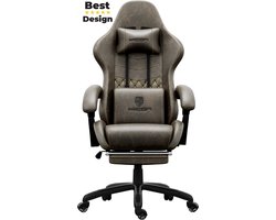 HICON® Kaiser Gamestoel - Bureaustoel - Ergonomische bureaustoel - Volwassenen - Verstelbaar - Bruin