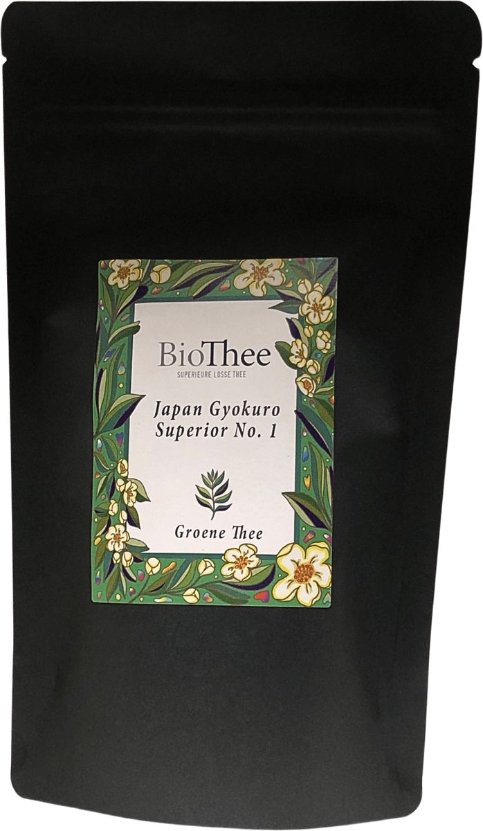 Japan Gyokuru Superior (No.1) (Bio) 50 gr. Premium biologische losse groene thee.
