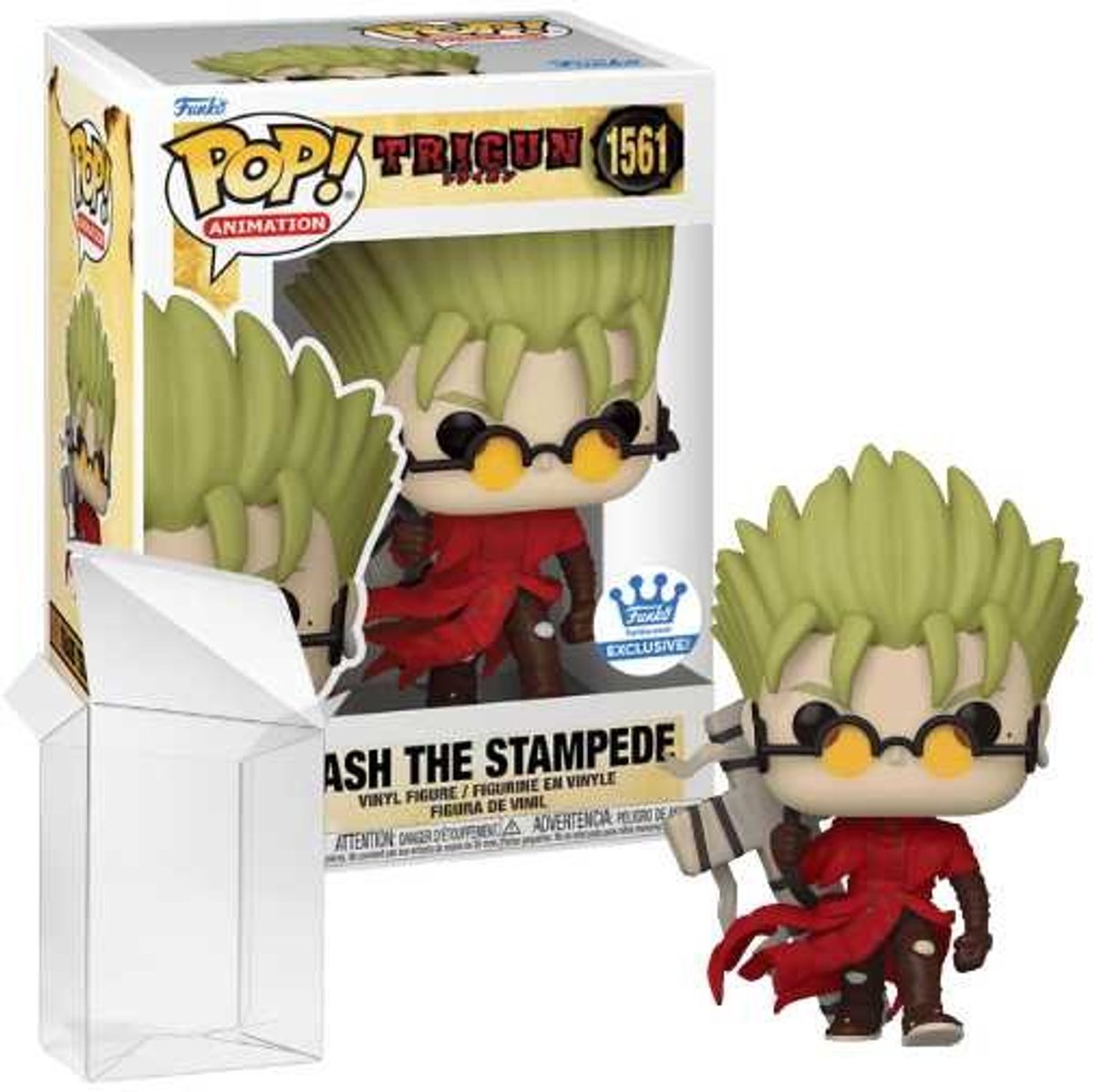 Funko Pop! Animation: Trigun - Vash the Stampede #1561 Funko Exclusive