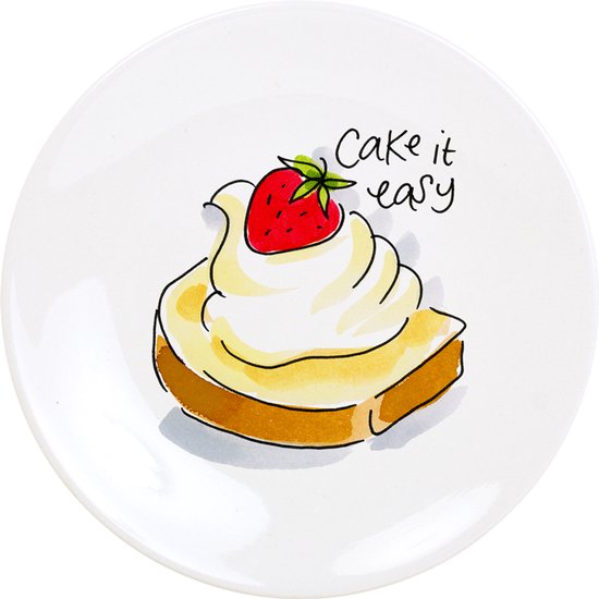 Blond Amsterdam, Specials, Mom: bord 12 cm Cake it easy