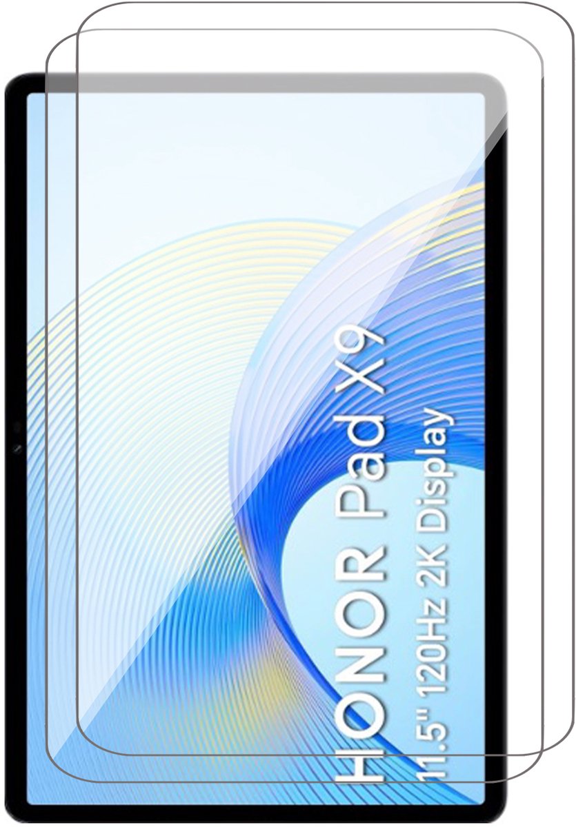 Screenprotector geschikt voor Honor Pad X9 / X8a - 2x Glas Screen Protector