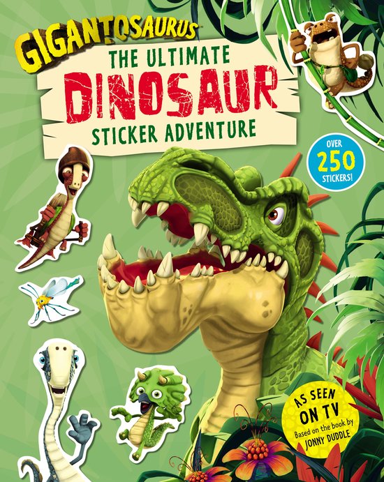 Gigantosaurus – The Ultimate Dinosaur Sticker Adventure - cover