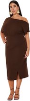 Trendyol TBBSS24AH00083 Adultes Femmes - Marron - XL