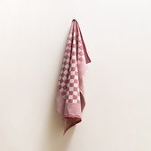 CLARYSSE Keukenhanddoek Gordon 80x80 cm (rood 10) - 6 stuks