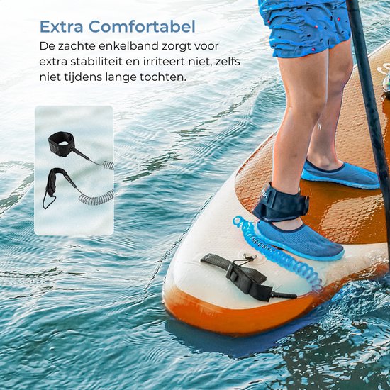 F2 CRUISE HFT 11'6 Blauwe SUP opblaasbaar board Wit Blauw | F2