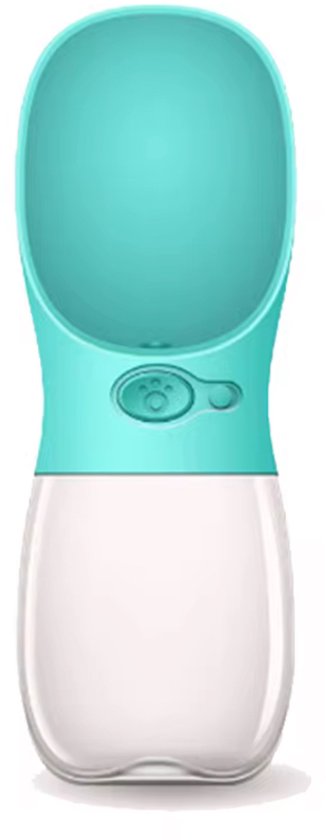 Waterfles 550ml - honden fles water - Honden bidon - Honden Drinkfles - Groen
