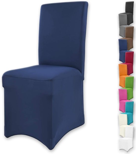 Set van 2 stoelhoezen voor kapsalons, transparant, vierkante Set van 2 stoelhoezen voor kapsalons, transparant, vierkante