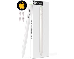 Barev Stylus pen | Alleen voor iPads 2018-2026 | iPad Pen met Palm Rejection | Alternatief voor Apple Pencil-gebruikers | Magnetisch & USB-C Opladen | Inclusief 4 Extra Punten