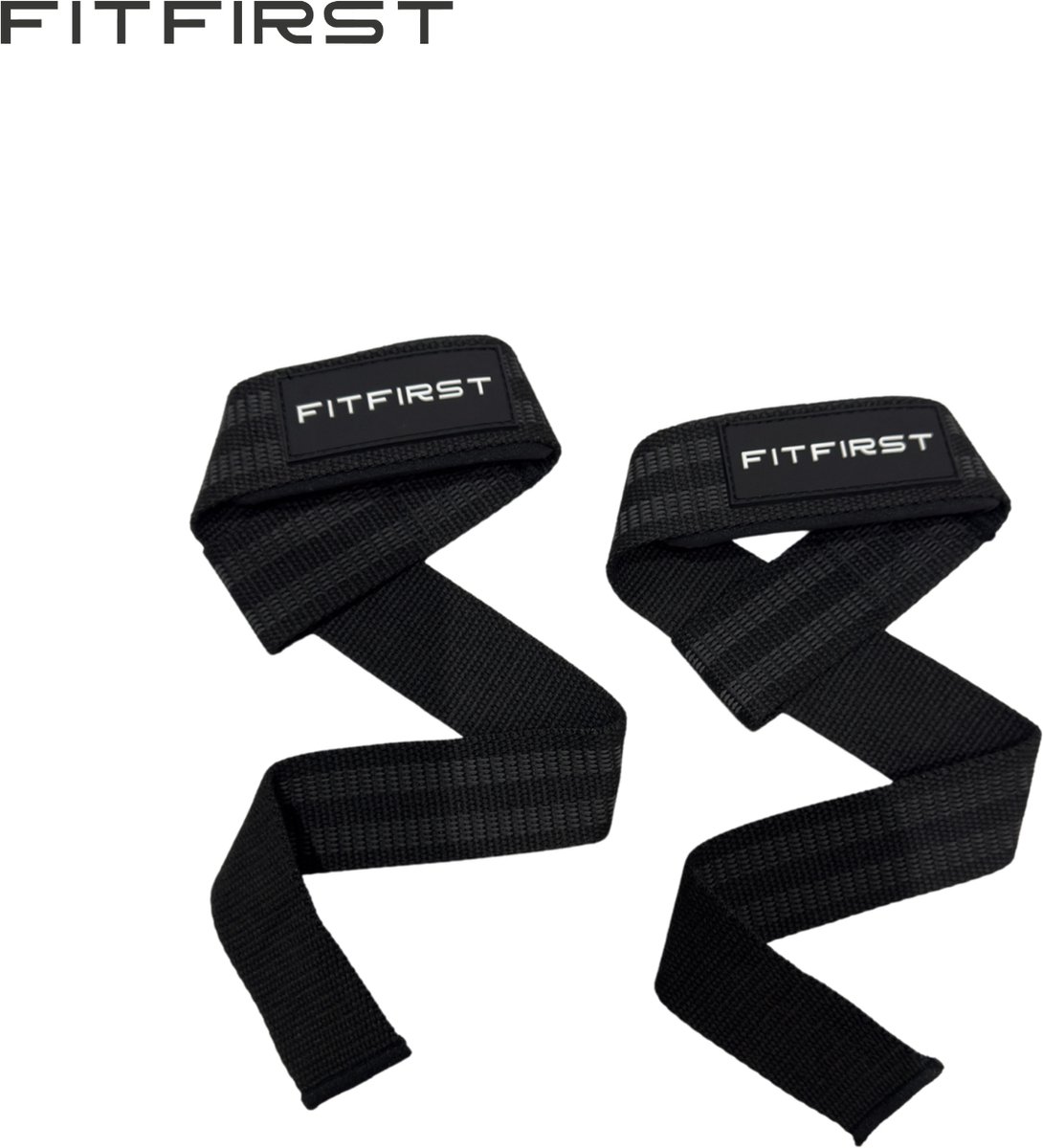 FitFirst Lifting Straps met Extra Grip | Lifting Grips | Fitness, Crossfit en Krachttraining | Lift Straps | Deadlift Straps