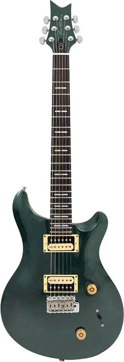 Sire Q7/MGO Larry Carlton elektrische gitaar – mahonie + maple top, HH-configuratie, Metallic Gold