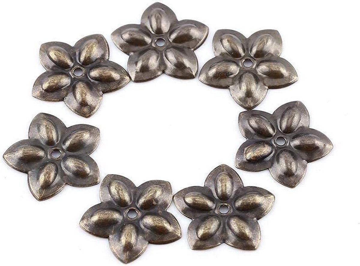 100 stuks antieke bekleding nagels - punaises voor gestoffeerde meubels - kurk board projecten .