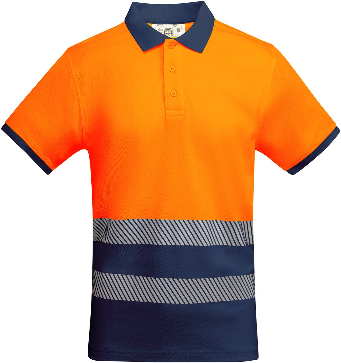 Roly Poloshirt Atrio Shortsleeve RY9318 - Fluor Orange 223 - L