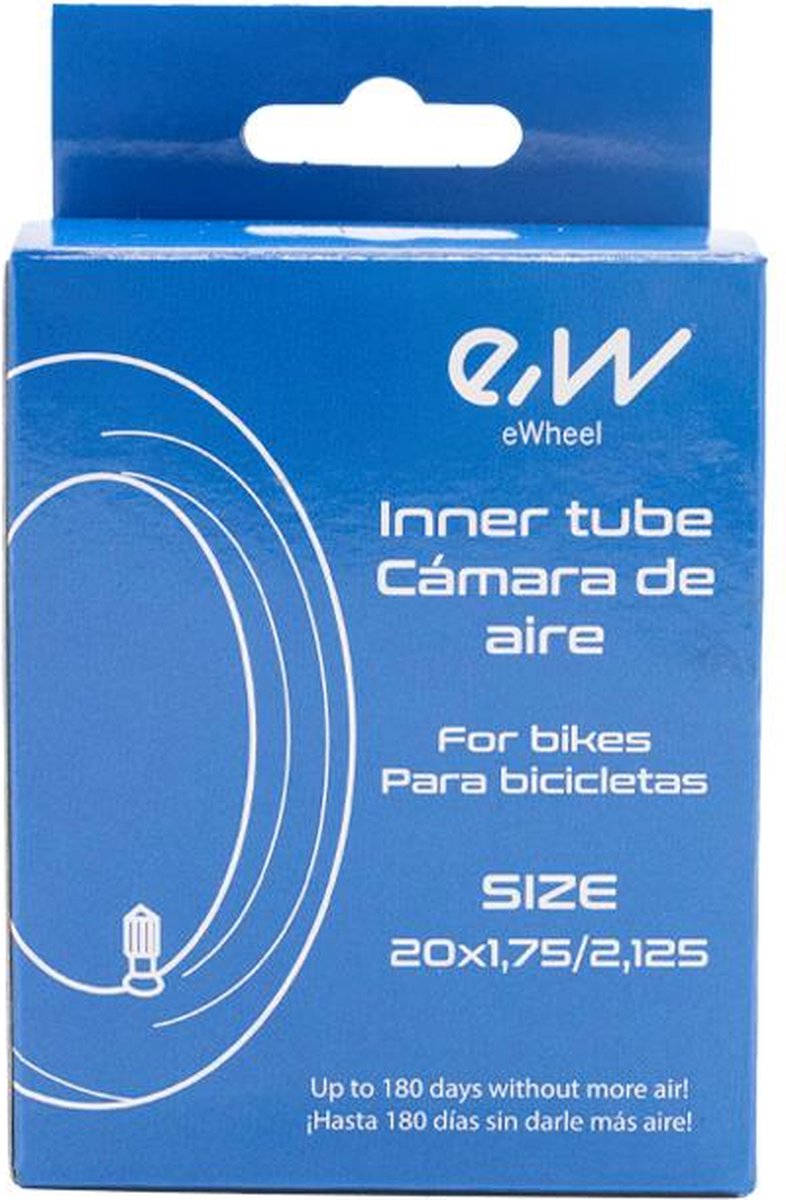 E-wheel - Binnenband 20x1.75/2.125 - Voorwiel - 47-57mm Breed - Voor E-scooters & Fietsen