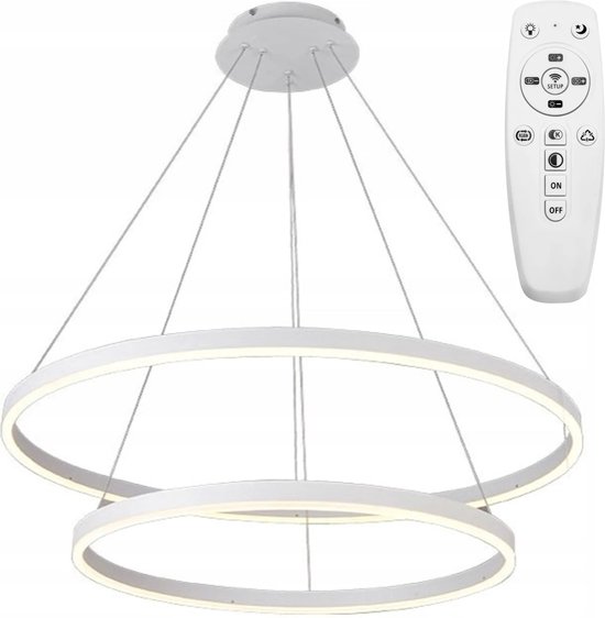 Plafondlamp LED Moderne Grote Woonkamerlamp Dimbare