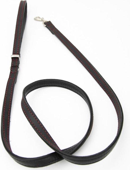 Bull lederen hondenriem | Breedte 15 mm / Lengte 120 cm