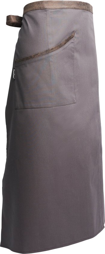Pavelinni | Saint- Sebastian | Tablier de restauration long | Tablier de cuisine | Gris