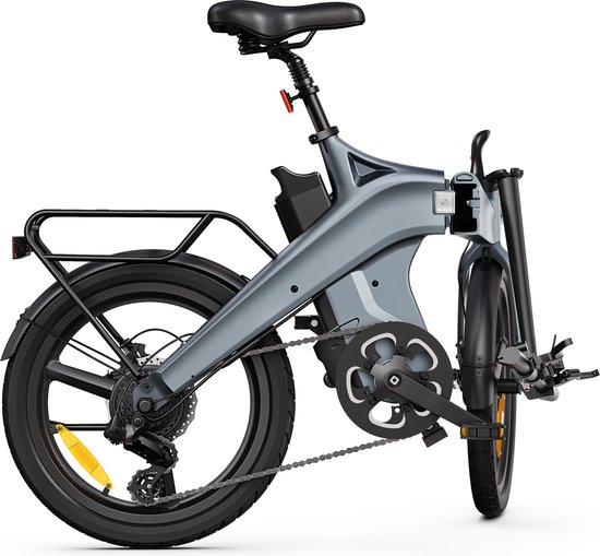 DYU T1 Elektrische vouwfiets - 20 inch - 25 km/u - 36V 10Ah - grijs van DYU — afbeelding 2