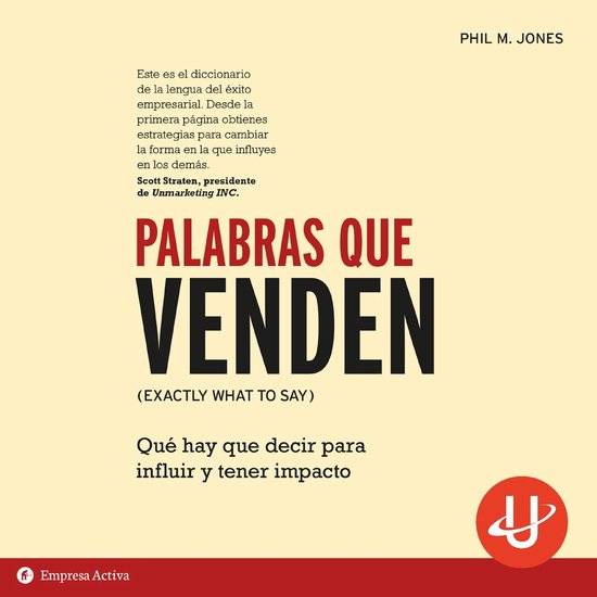 Palabras que venden - cover