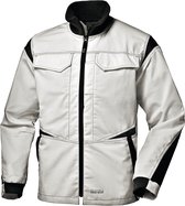 SIR SAFETY INDUSTRIAL Stof Werkjas HEREN Veiligheidsjas Wit - Cordura Verstevigd - Vuilafstotend - Reflex Inzetstukken