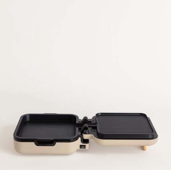 CREATE- Multifunctionele grill met 180° opening - STONE STUDIO PRO 1400 W — afbeelding 3
