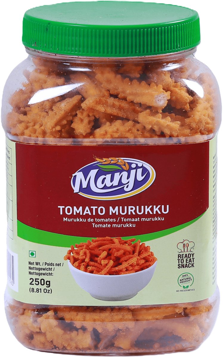 Manji - Tomaat Murukku - Snack - 250 g