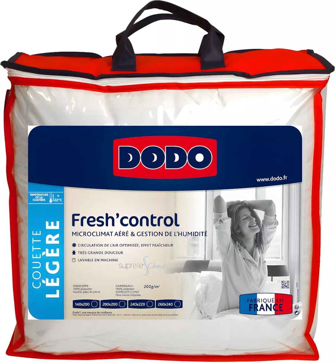 DODO Dekbed DODO anti-transpiratie FRESH CONTROL - 240x260 cm