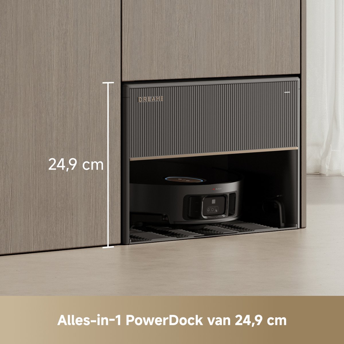 Dreame X50 Master - Robotstofzuiger met Dweilfunctie - Automatisch Water bijvullen - Navigeert onder meubels - Verwijdert verstrikte haren - Consistente Schoonmaakresultaten — afbeelding 7