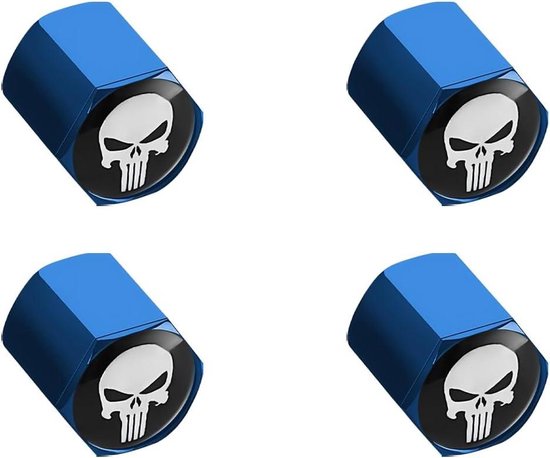 SkinoEu Set 4 x 68 mm stickers voor wieldoppen naafdoppen