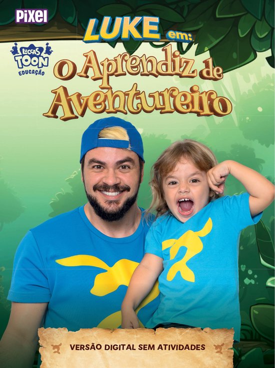 Luke em: o aprendiz de aventureiro - cover