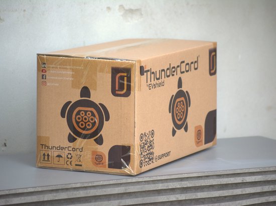 BlackCharge® ThunderCord 3kW - Slimme EV Laadkabel | Type 2 | Schuko ...