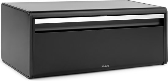 Brabantia Boîte à pain - avec couvercle abattant - Matt Black