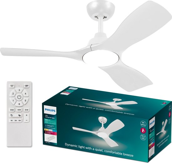 Lindby LED plafondventilator Mamuti, zwart, stil, 55 cm