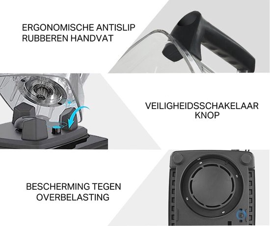 OxyFlowzy® - Extracteur de jus - Mixeur - Centrifugeuse - Robot culinaire pour fruits - Excellente qualité - Facile à utiliser