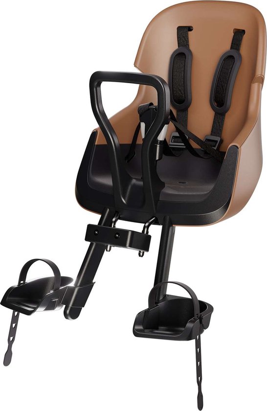 Bobike Exclusive Evolve mini voorzitje fietszitje - cinnamon brown