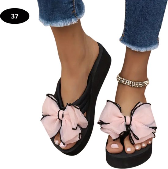 COFACE Teenslippers voor dames, zomer, badslippers, strandsandalen