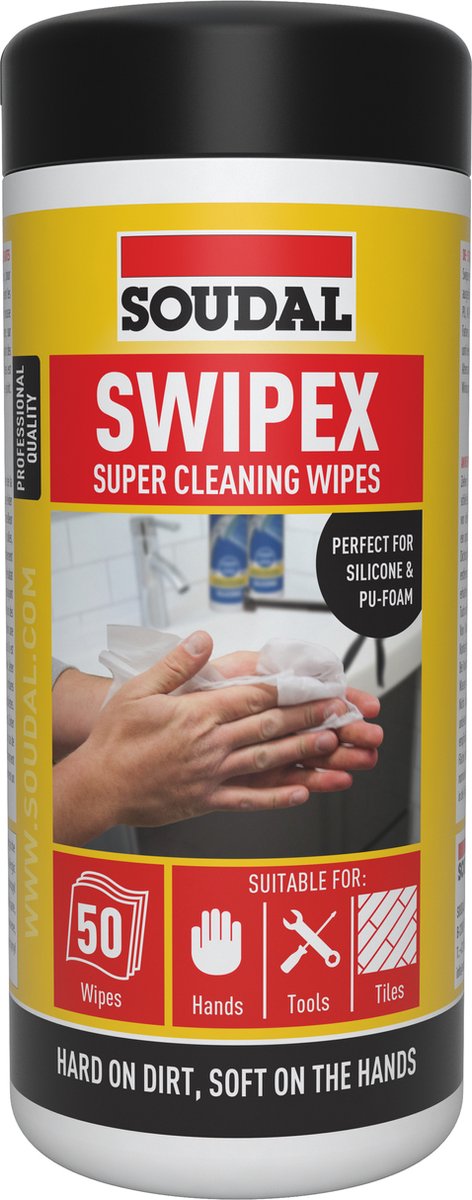 Swipex wipes handcleaner 50stuks