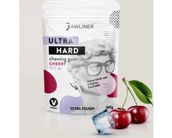 Jawliner Fitness Kauwgom Cherry ICE - Kaak Trainer voor Kaakspier Oefeningen - Strakke kaaklijn