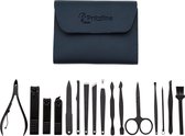 Fritzline 16 delige Manicure Set - Nagelset - Nagelvijl - Nagelknipper - Nageltang
